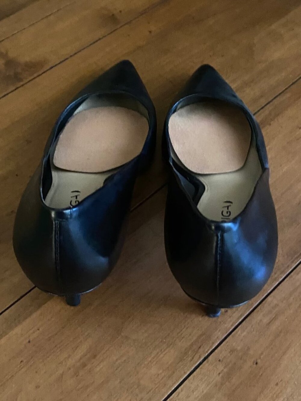 Via Spiga Black leather Heels Size 8.5 - Picture 5 of 11